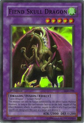 Fiend Skull Dragon (Super Rare) [LOD-039] Legacy of Darkness Unlimited