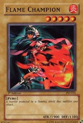 Flame Champion (Common / Short Print) [PSV-041] Pharaoh's Servant 1st Edition