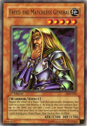 Freed the Matchless General (Ultra Rare) [LOD-016] Legacy of Darkness 1st Edition