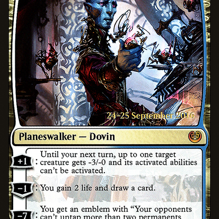 Dovin Baan [Kaladesh Promos] Prerelease Foil