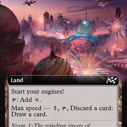 Avishkar Raceway (Extended Art) [Aetherdrift] Foil