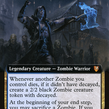 Wilhelt, the Rotcleaver (Extended Art) [Midnight Hunt Commander]