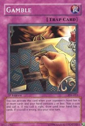 Gamble (Common / Short Print) [PSV-053] Pharaoh's Servant Unlimited