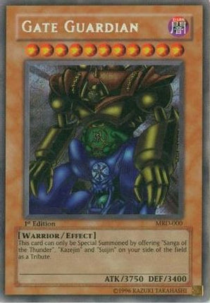 Gate Guardian [MRD-E000] Secret Rare Euro English