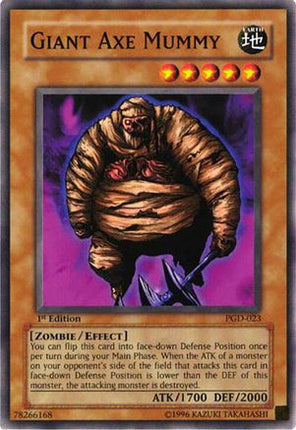 Giant Axe Mummy (Common / Short Print) [PGD-023] Pharaonic Guardian Unlimited