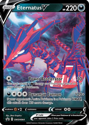Eternatus V - SWSH064 - SWSH064/null [SWSH: Sword & Shield Promo Cards] Holofoil