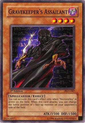 Gravekeeper's Assailant (Common / Short Print) [PGD-067] Pharaonic Guardian 1st Edition