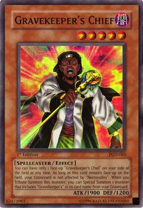 Gravekeeper's Chief (Super Rare) [PGD-065] Pharaonic Guardian Unlimited
