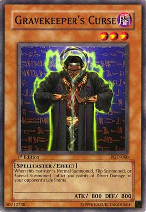 Gravekeeper's Curse (Common / Short Print) [PGD-060] Pharaonic Guardian 1st Edition