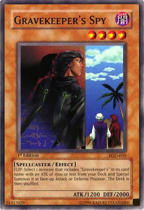 Gravekeeper's Spy (Common / Short Print) [PGD-059] Pharaonic Guardian Unlimited
