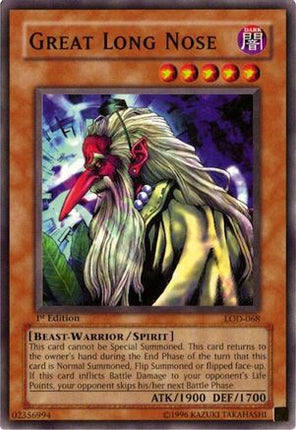 Great Long Nose (Common / Short Print) [LOD-068] Legacy of Darkness 1st Edition