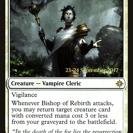Bishop of Rebirth [Ixalan Promos] Prerelease Foil