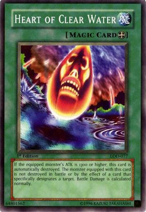 Heart of Clear Water (Common / Short Print) [LOD-077] Legacy of Darkness 1st Edition