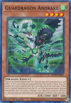 Guardragon Andrake (Common / Short Print) [MP20-EN011] 1st Edition