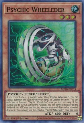 Psychic Wheeleder (Ultra Rare) [MP20-EN014] 1st Edition