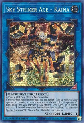 Sky Striker Ace - Kaina (Prismatic Secret Rare) [MP20-EN023] 1st Edition