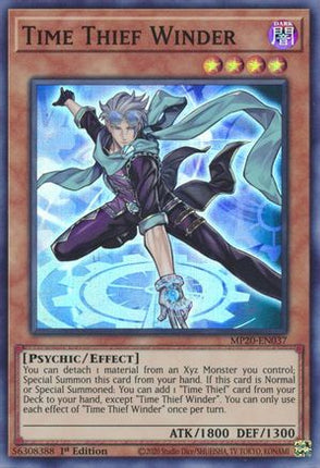 Time Thief Winder (Super Rare) [MP20-EN037] 1st Edition