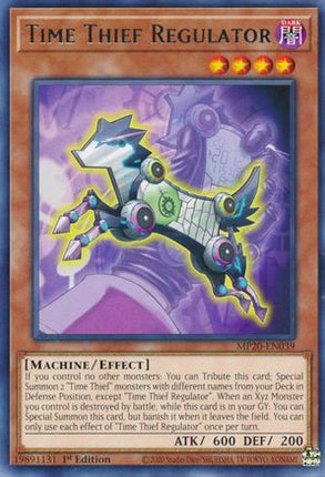 Time Thief Regulator (Rare) [MP20-EN039] 1st Edition