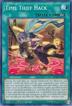 Time Thief Hack (Common / Short Print) [MP20-EN041] 1st Edition