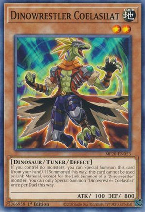 Dinowrestler Coelasilat (Common / Short Print) [MP20-EN053] 1st Edition