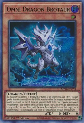 Omni Dragon Brotaur (Ultra Rare) [MP20-EN059] 1st Edition