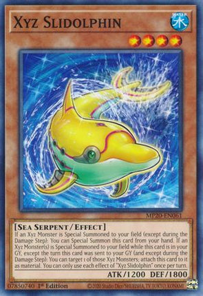 Xyz Slidolphin (Common / Short Print) [MP20-EN061] 1st Edition