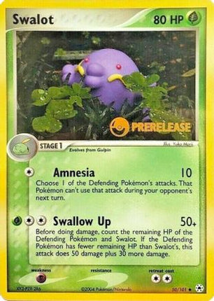 Swalot - 50/101 (Prerelease) [Nintendo Promos]