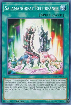 Salamangreat Recureance (Common / Short Print) [MP20-EN073] 1st Edition