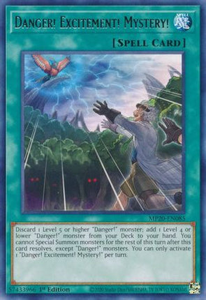Danger! Excitement! Mystery! (Rare) [MP20-EN085] 1st Edition