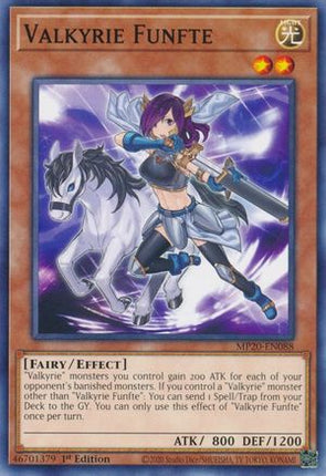 Valkyrie Funfte (Common / Short Print) [MP20-EN088] 1st Edition