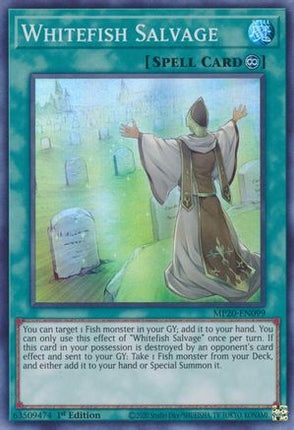 Whitefish Salvage (Super Rare) [MP20-EN099] 1st Edition