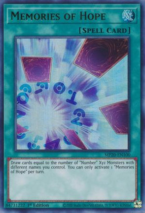 Memories of Hope (Ultra Rare) [MP20-EN100] 1st Edition