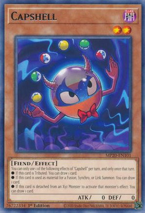 Capshell (Rare) [MP20-EN101] 1st Edition