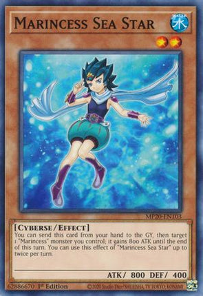 Marincess Sea Star (Common / Short Print) [MP20-EN103] 1st Edition