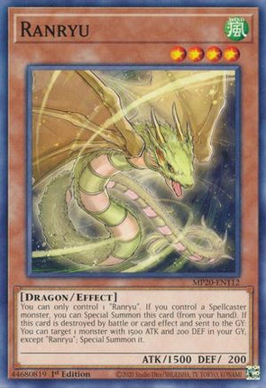 Ranryu (Common / Short Print) [MP20-EN112] 1st Edition
