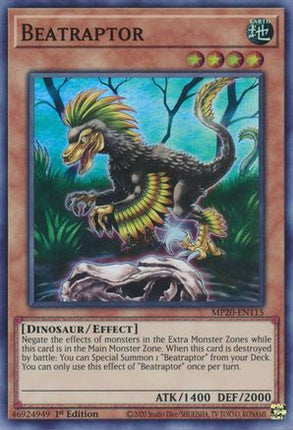 Beatraptor (Super Rare) [MP20-EN115] 1st Edition