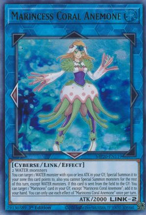 Marincess Coral Anemone (Ultra Rare) [MP20-EN119] 1st Edition