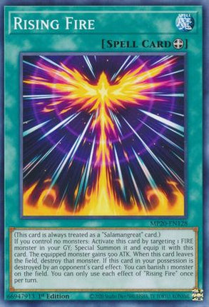 Rising Fire (Common / Short Print) [MP20-EN128] 1st Edition