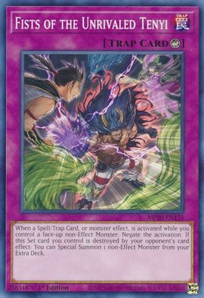 Fists of the Unrivaled Tenyi (Common / Short Print) [MP20-EN135] 1st Edition