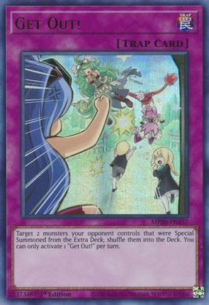 Get Out! (Ultra Rare) [MP20-EN137] 1st Edition