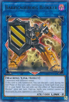 Barricadeborg Blocker (Rare) [MP20-EN140] 1st Edition