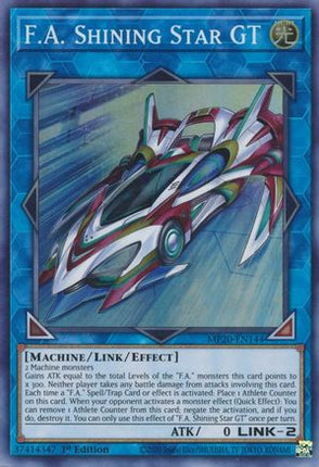 F.A. Shining Star GT (Super Rare) [MP20-EN144] 1st Edition