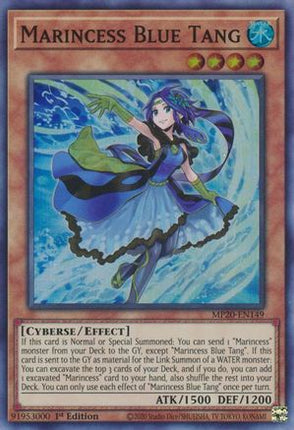 Marincess Blue Tang (Super Rare) [MP20-EN149] 1st Edition