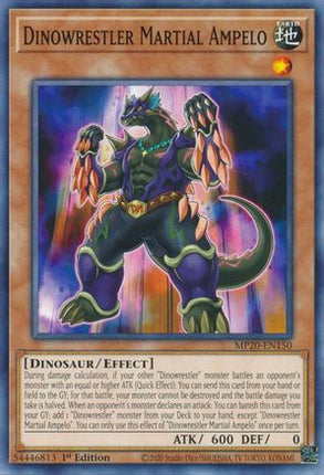 Dinowrestler Martial Ampelo (Common / Short Print) [MP20-EN150] 1st Edition