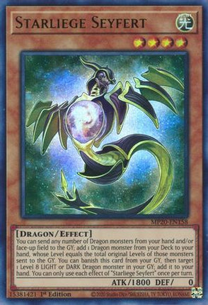 Starliege Seyfert (Ultra Rare) [MP20-EN158] 1st Edition