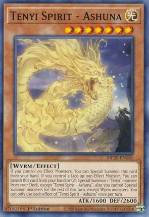 Tenyi Spirit - Ashuna (Common / Short Print) [MP20-EN161] 1st Edition