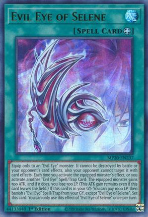 Evil Eye of Selene (Ultra Rare) [MP20-EN237] 1st Edition