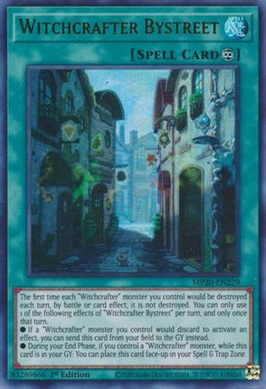 Witchcrafter Bystreet (Ultra Rare) [MP20-EN229] 1st Edition