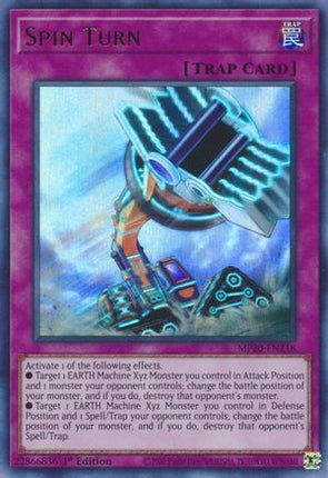 Spin Turn (Ultra Rare) [MP20-EN218] 1st Edition