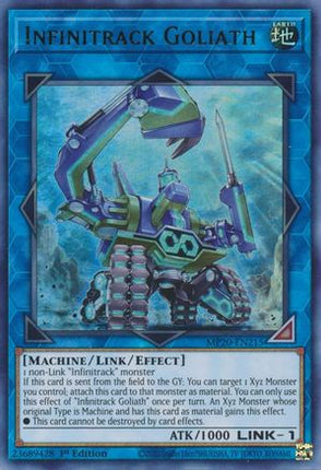 Infinitrack Goliath (Ultra Rare) [MP20-EN215] 1st Edition
